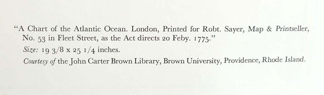 (20) Pc. Set Bowles Charts of the World - 7