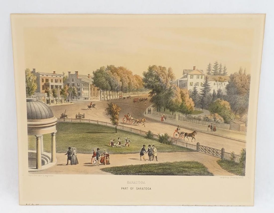 (3) Vintage Colored Engravings - 2
