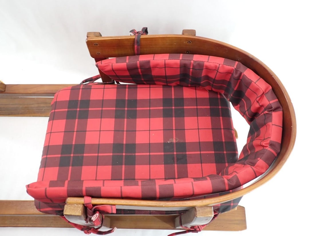 Wood Child's Sled - 3