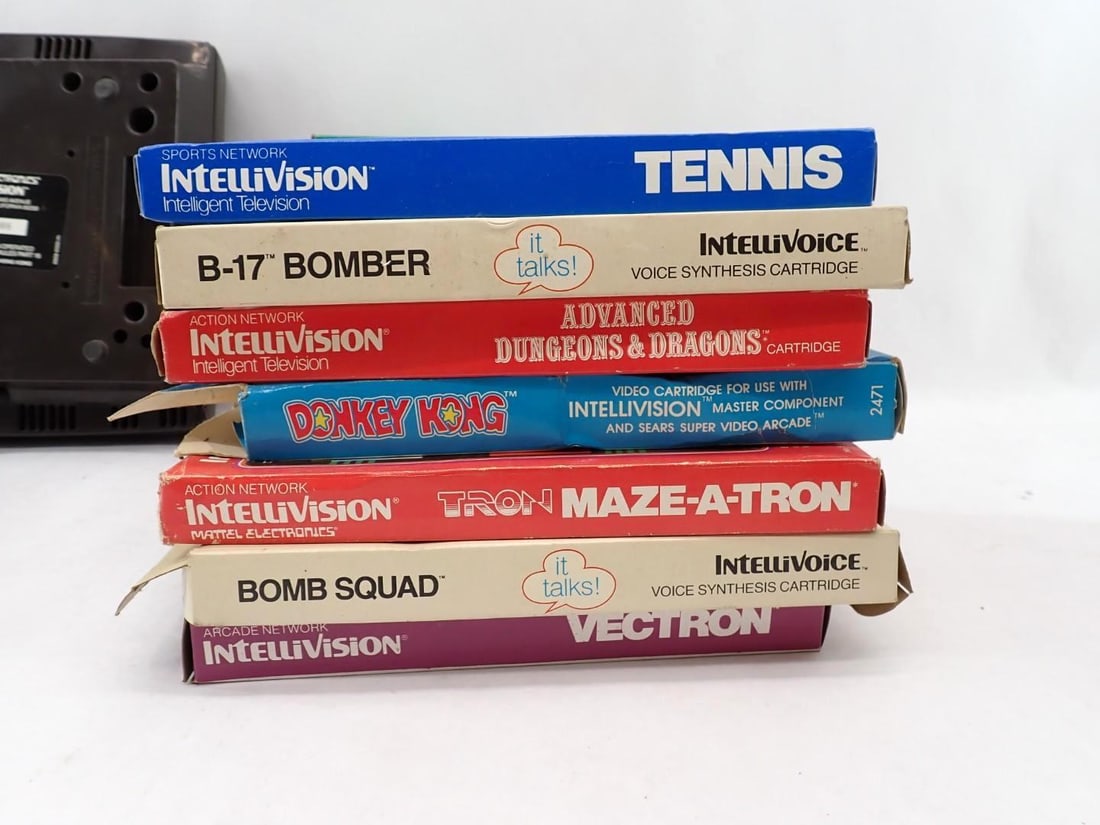 Vintage Mattel Intellivision Video Game Console - 10