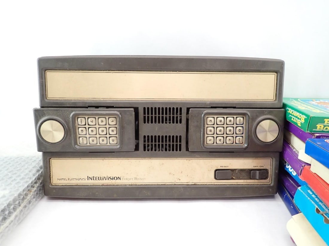 Vintage Mattel Intellivision Video Game Console - 2