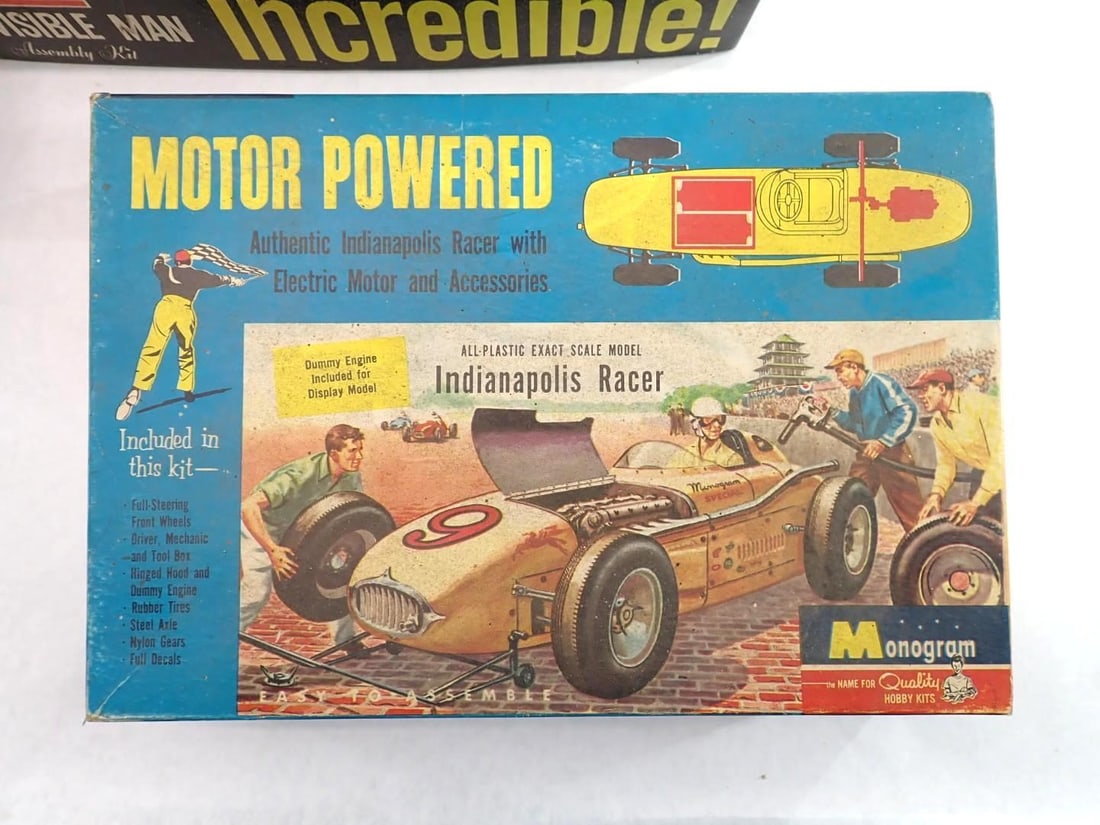 (5) Vintage Scale Model Kits - 2