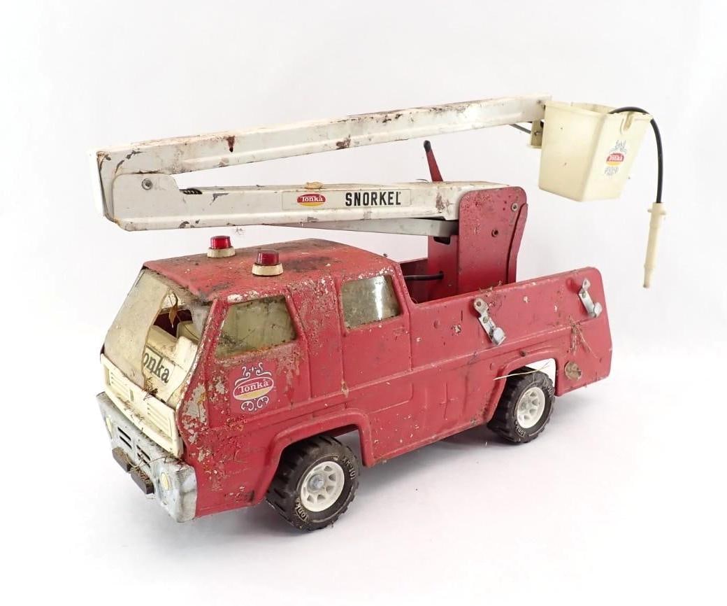 (3) Vintage Pressed Steel Tonka Toys - 7
