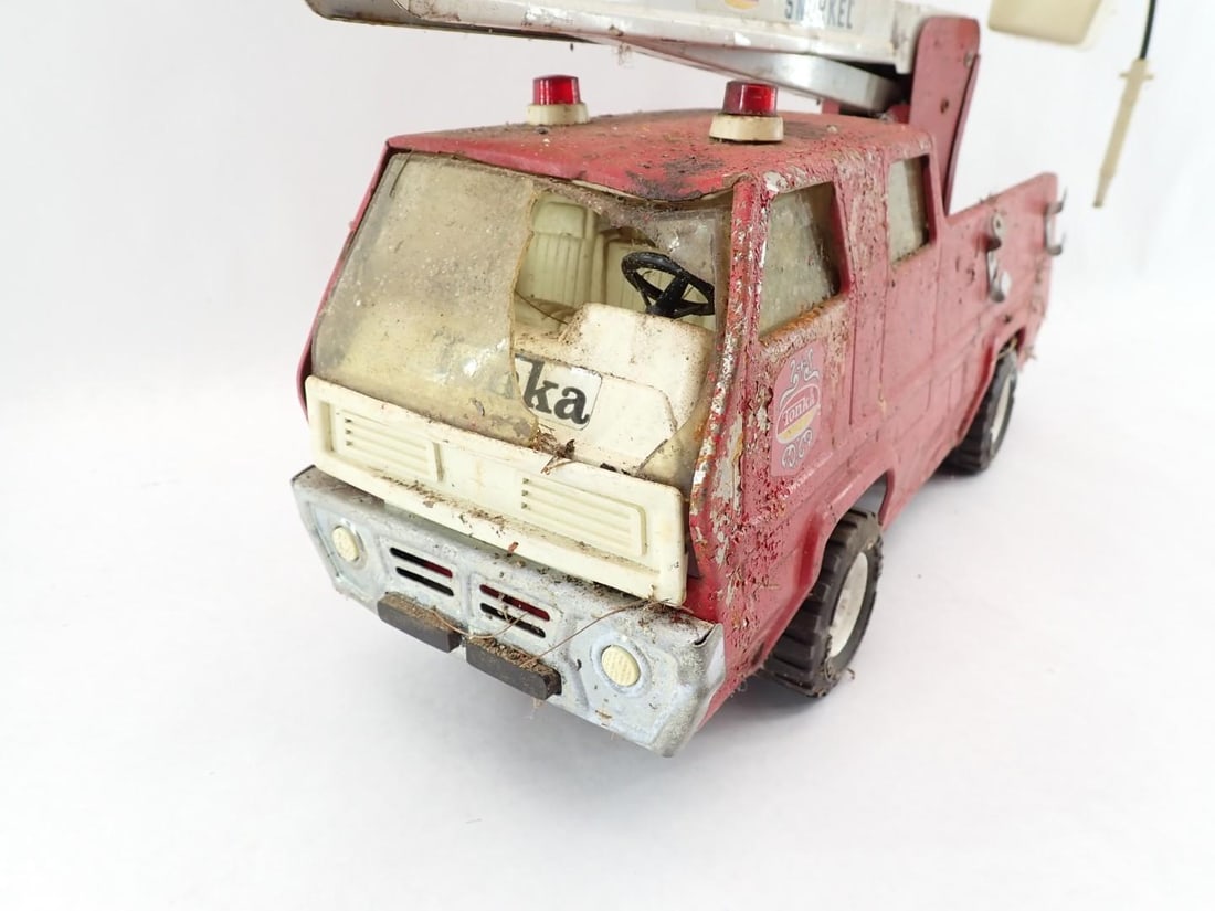(3) Vintage Pressed Steel Tonka Toys - 8