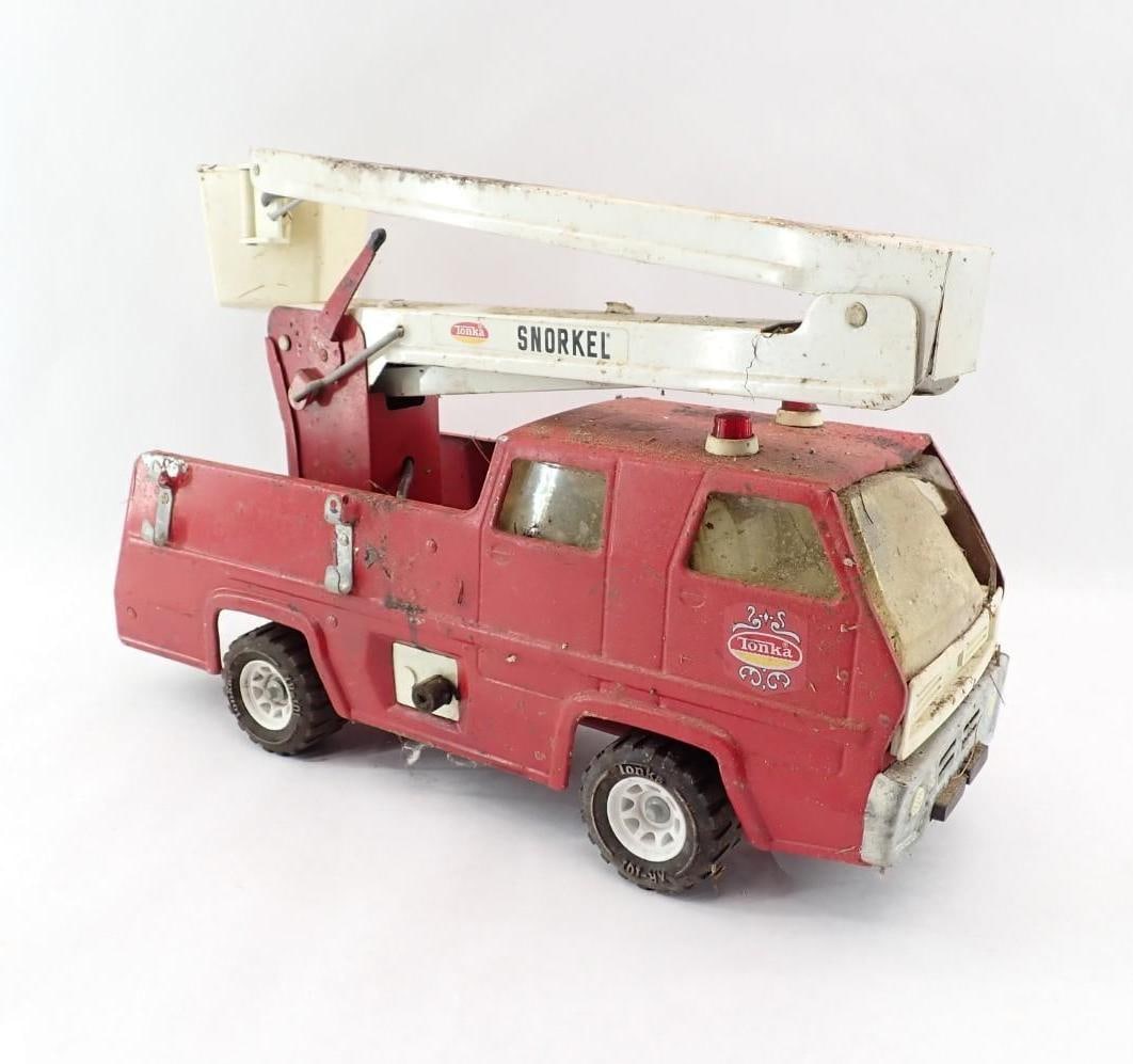 (3) Vintage Pressed Steel Tonka Toys - 9