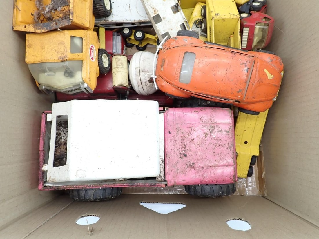 (14) Vintage Pressed Steel Tonka Toys - 3