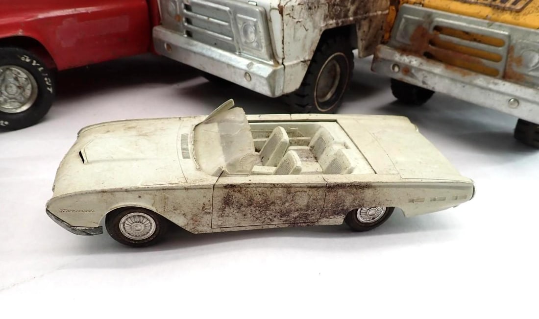 (5) Vintage Pressed Steel Toys - 3