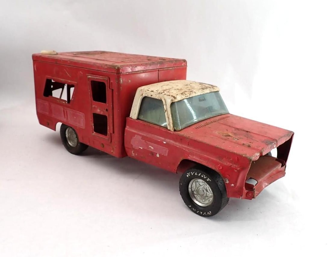 (5) Vintage Pressed Steel Toys - 9