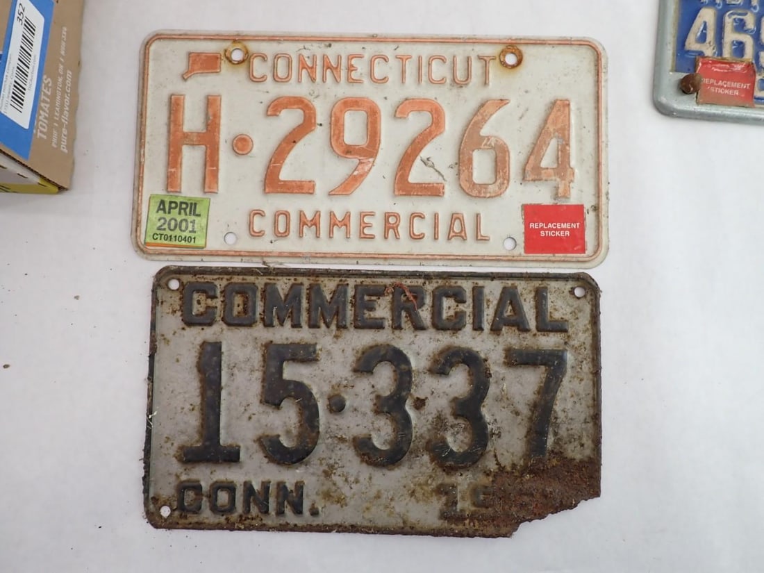 Vintage Automobile Parts & License Plates - 5