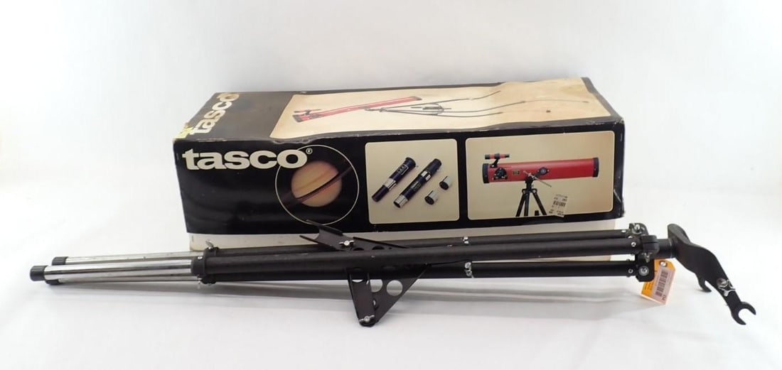 Tasco #3T-RB 280x76mm Telescope with Tripod (1 of 5)