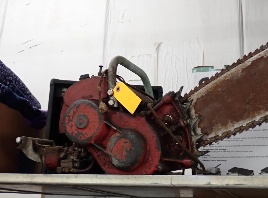 Vintage Homelite Chainsaw - 2