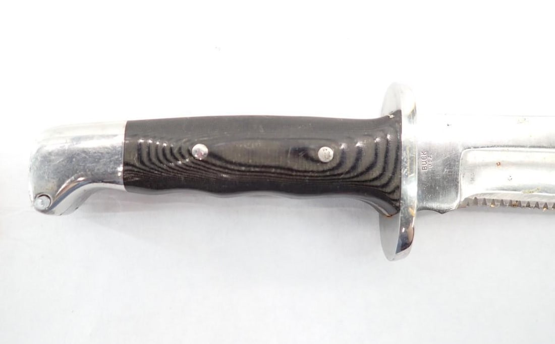 Vintage Buck U.S.A. Fixed Blade Knife - 3