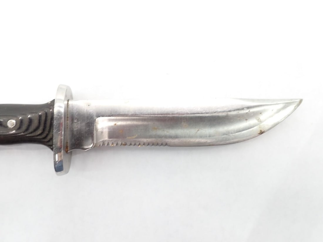 Vintage Buck U.S.A. Fixed Blade Knife - 4