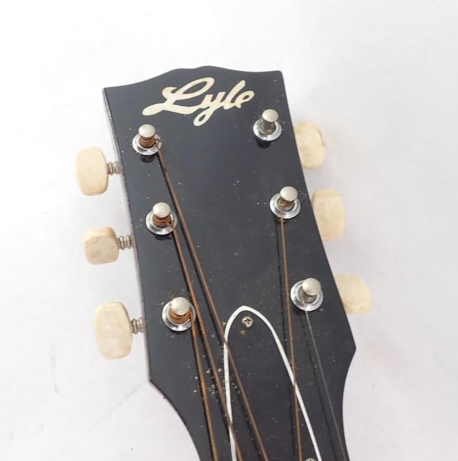 Vintage Lyle F550 Acoustic Guitar - 5