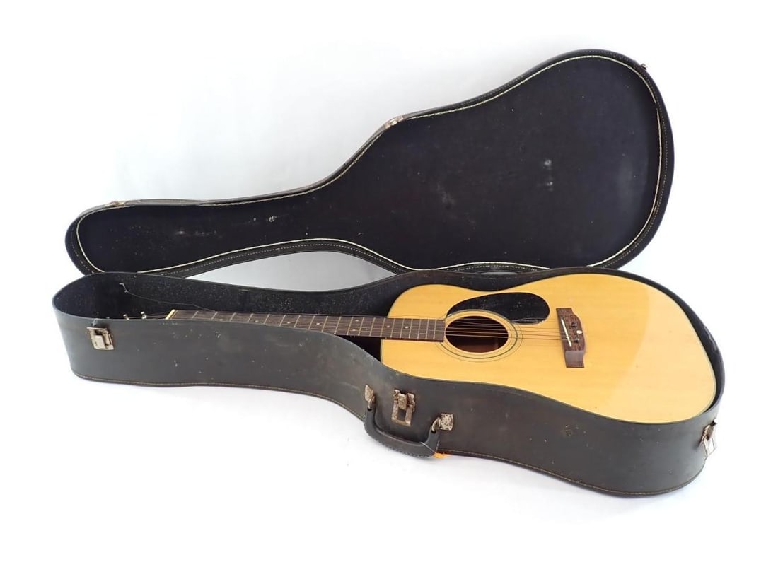 Vintage Lyle F550 Acoustic Guitar - 7
