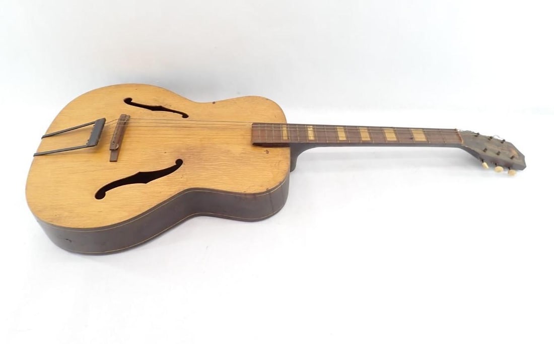 Vintage B & J Serenader Archtop Acoustic Guitar (1 of 6)