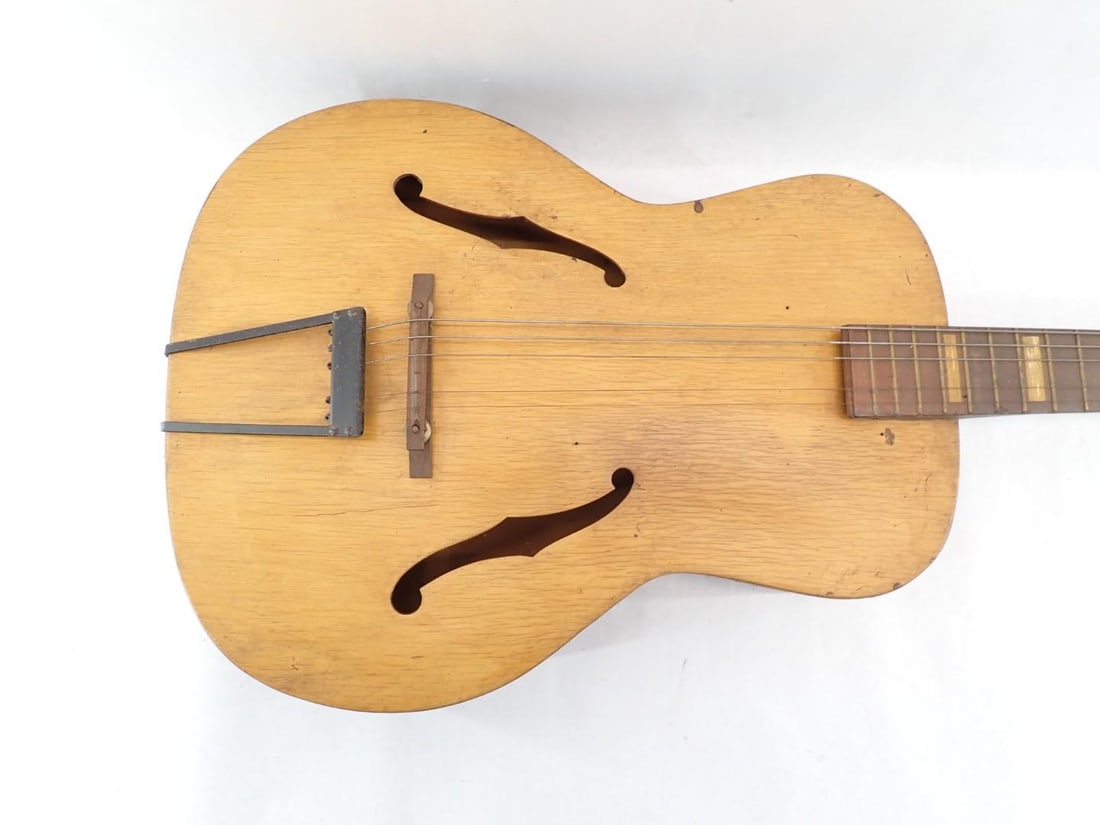 Vintage B & J Serenader Archtop Acoustic Guitar - 2