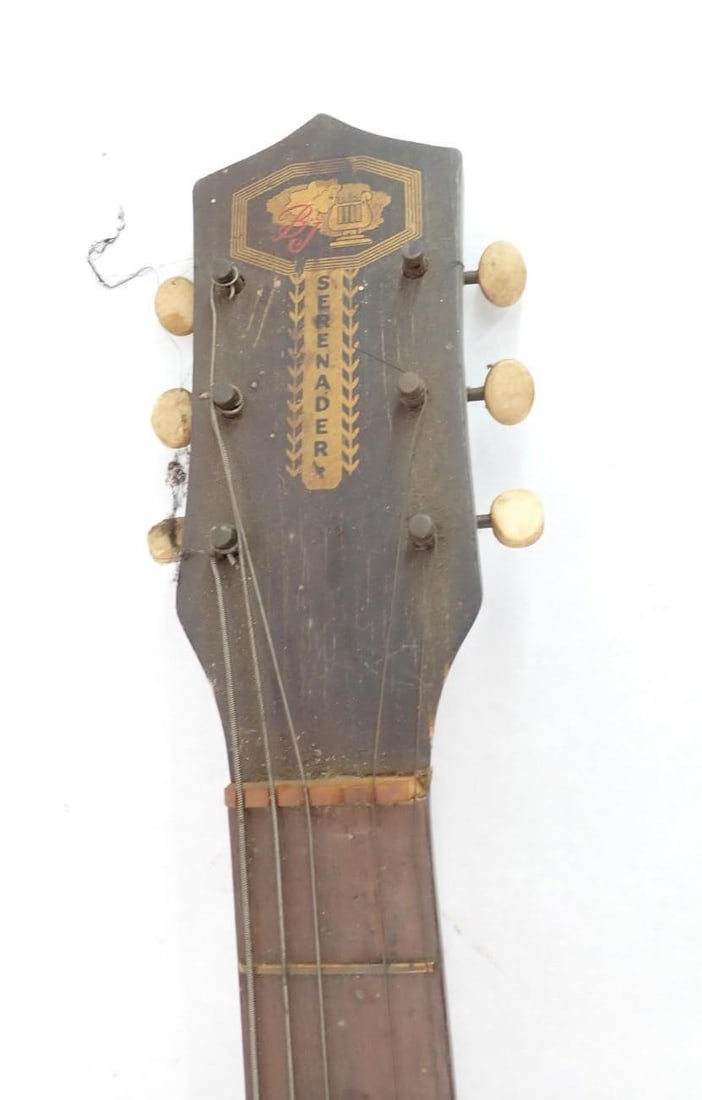 Vintage B & J Serenader Archtop Acoustic Guitar - 4