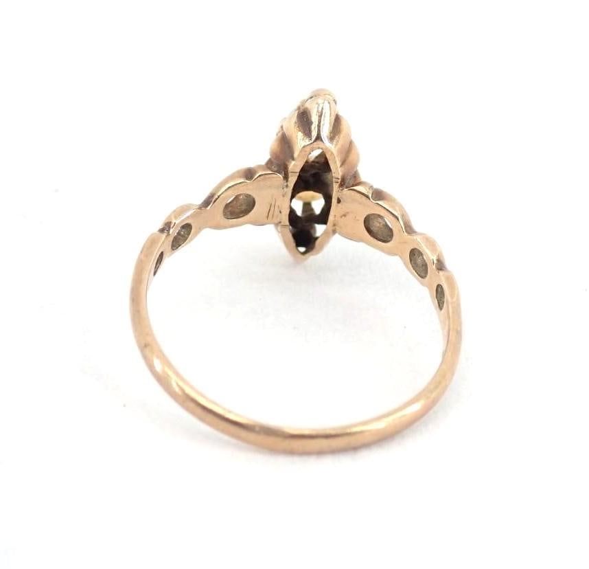 14K Rose Gold and Opal Victorian Ring - 2