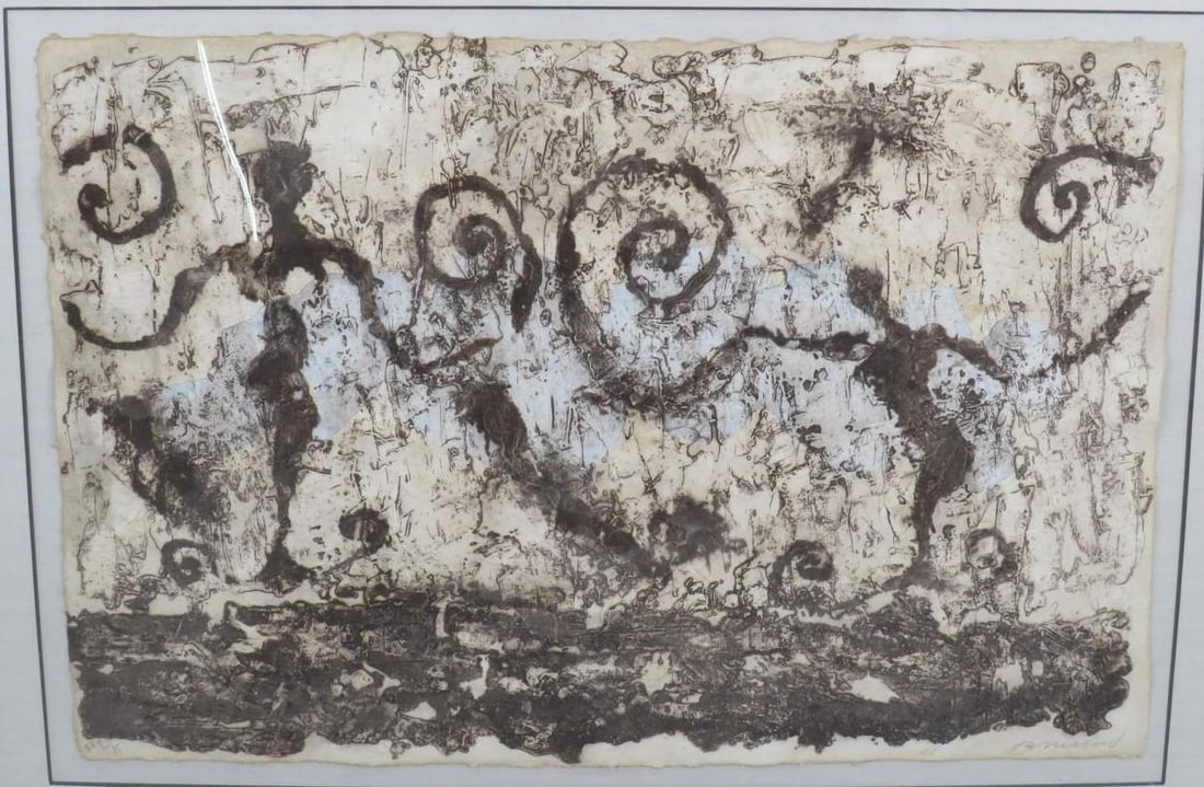 Pierre Brisson Carborundum Etching "Les Florentines" - 2