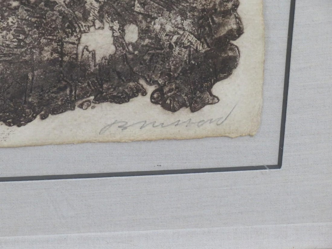 Pierre Brisson Carborundum Etching "Les Florentines" - 3