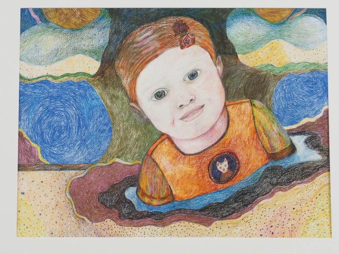Rita Fuchsberg Crayon on Artist's Paper - 4