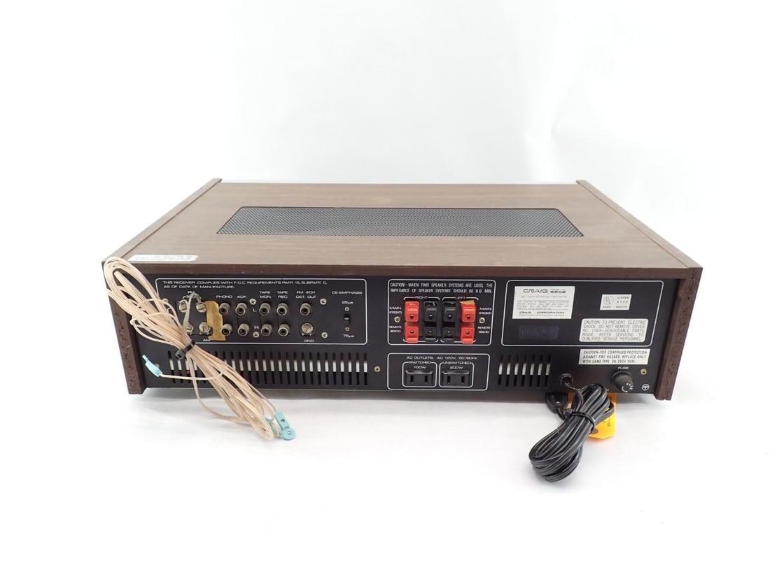 Vintage Craig Series 5000 Deluxe Integrated Stereo Receiver - 3