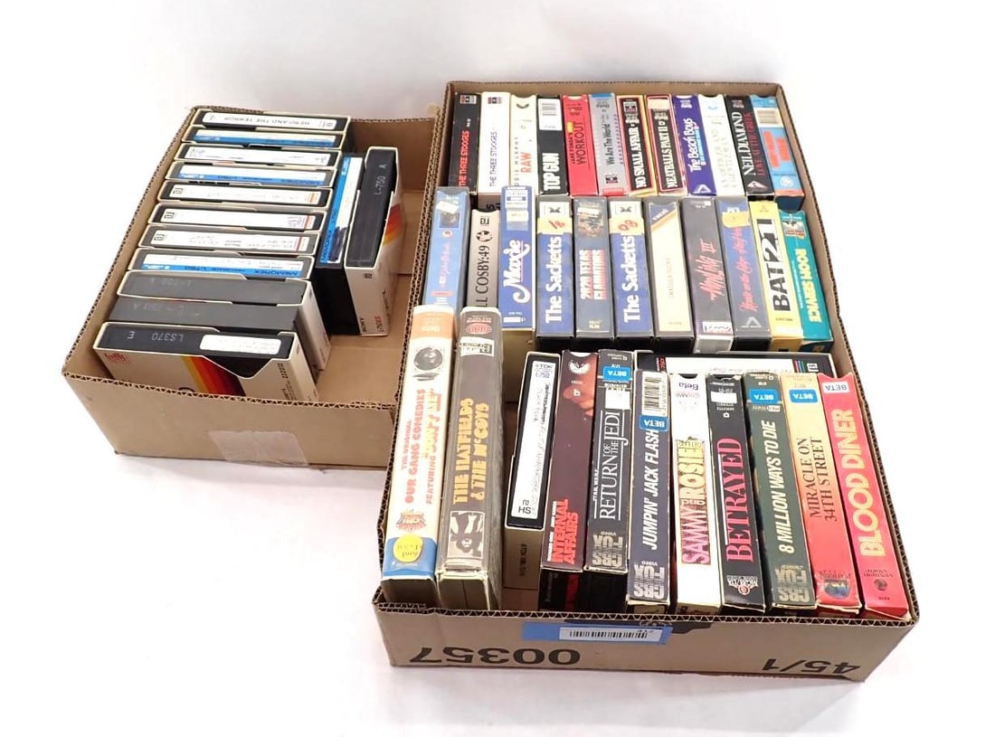 (48) Betamax Cassettes: (48) Betamax Cassettes