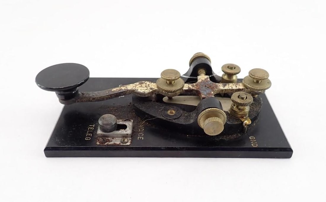 U.S. WWII J-44 Telegraph Key - 2