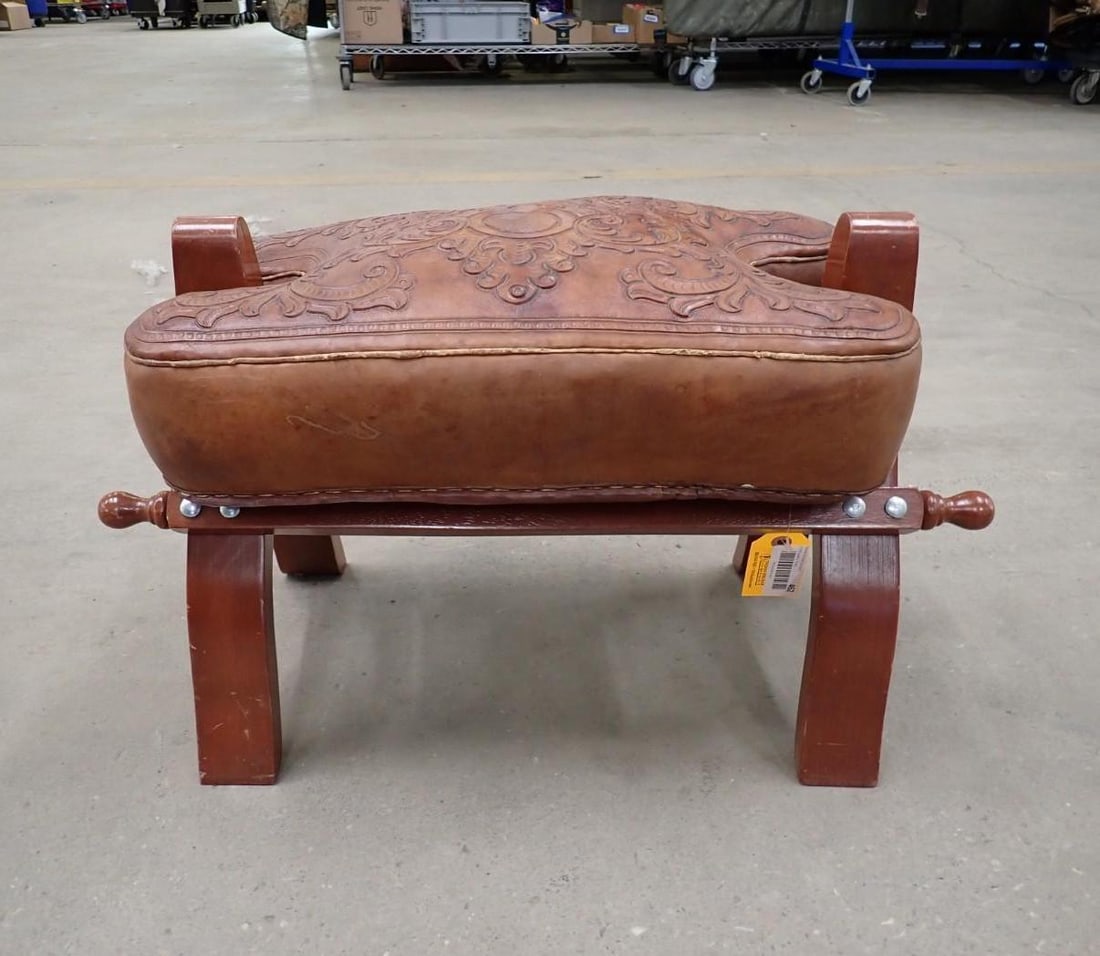 Camel Saddle style Footstool (1 of 3)