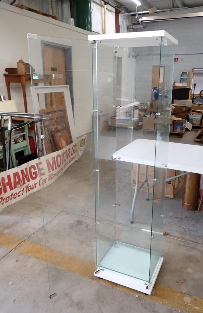 Glass Cabinet with (3) Shelves - 2