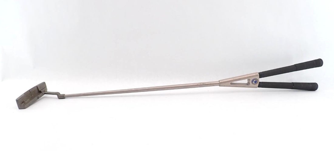 Footed Pewter Bowl & Two Handle Putter - 4
