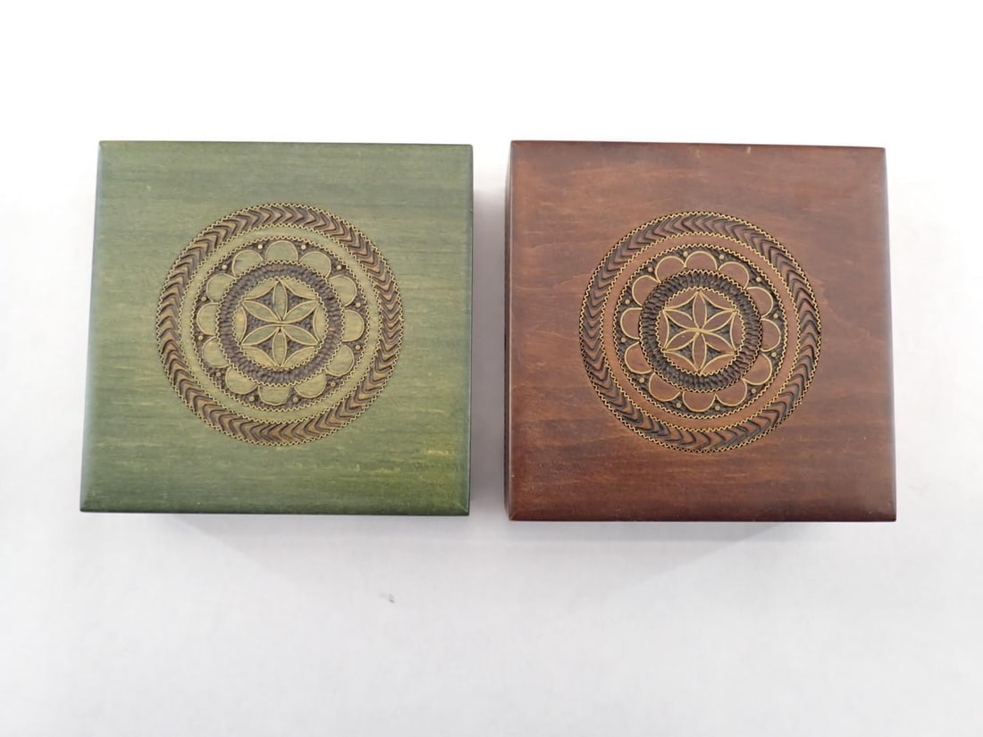 (12) Collectible Wood & Tin Boxes - 2