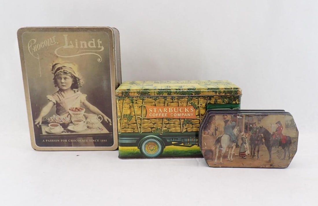 (12) Collectible Wood & Tin Boxes - 6