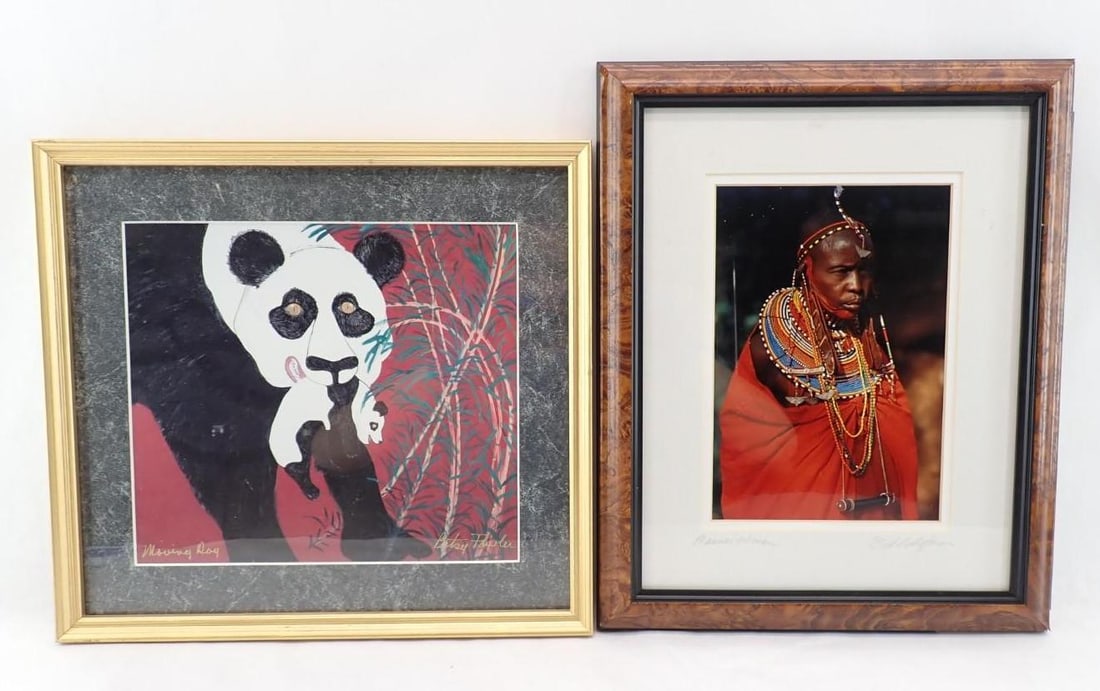 (8) Assorted Flat Art Objects - 15