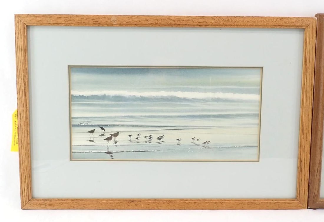 (2) Garcia Watercolor Paintings - 2