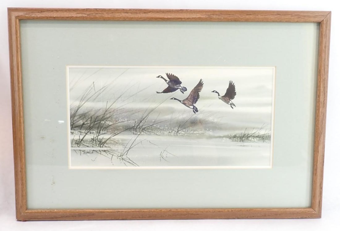 (2) Garcia Watercolor Paintings - 5