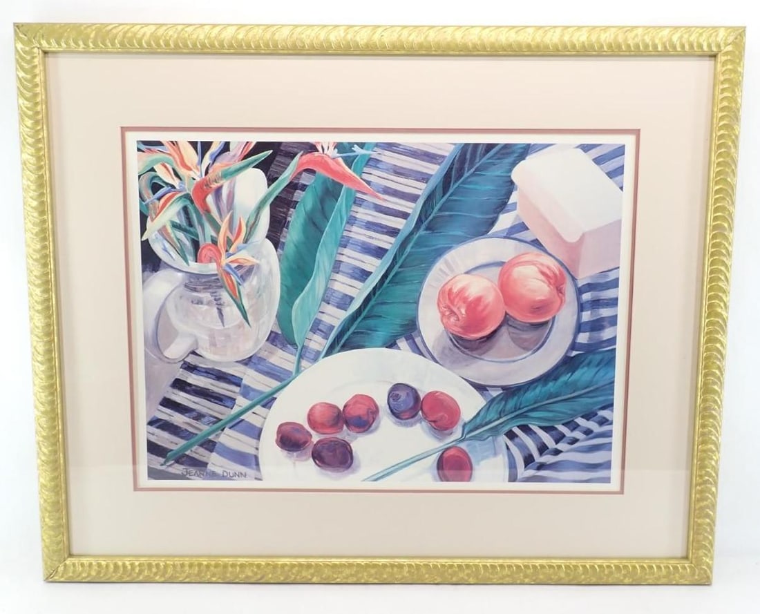(2) Jeanne Dunn Lithographs - 8