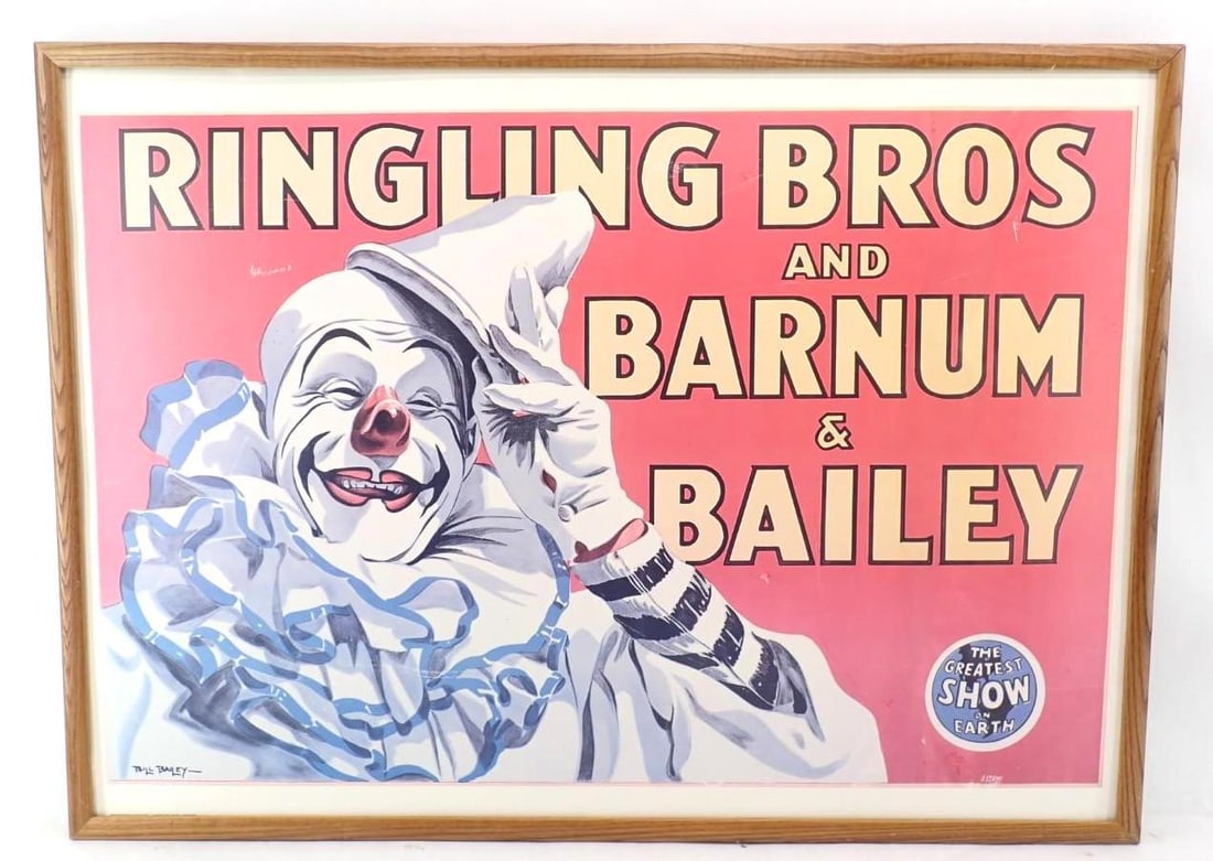 (2) Contemporary Barnum and Bailey Circus Posters - 2