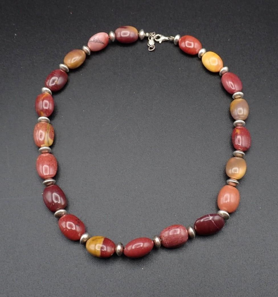 (2) Sterling Silver & Stone Jewelry Articles - 5