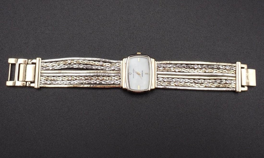Anne Klein Chain Bracelet Ladies Wrist Watch: needs a battery