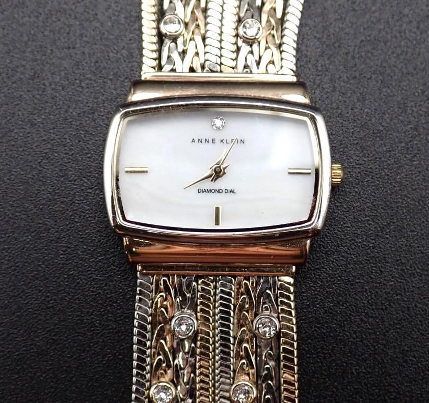 Anne Klein Chain Bracelet Ladies Wrist Watch - 3