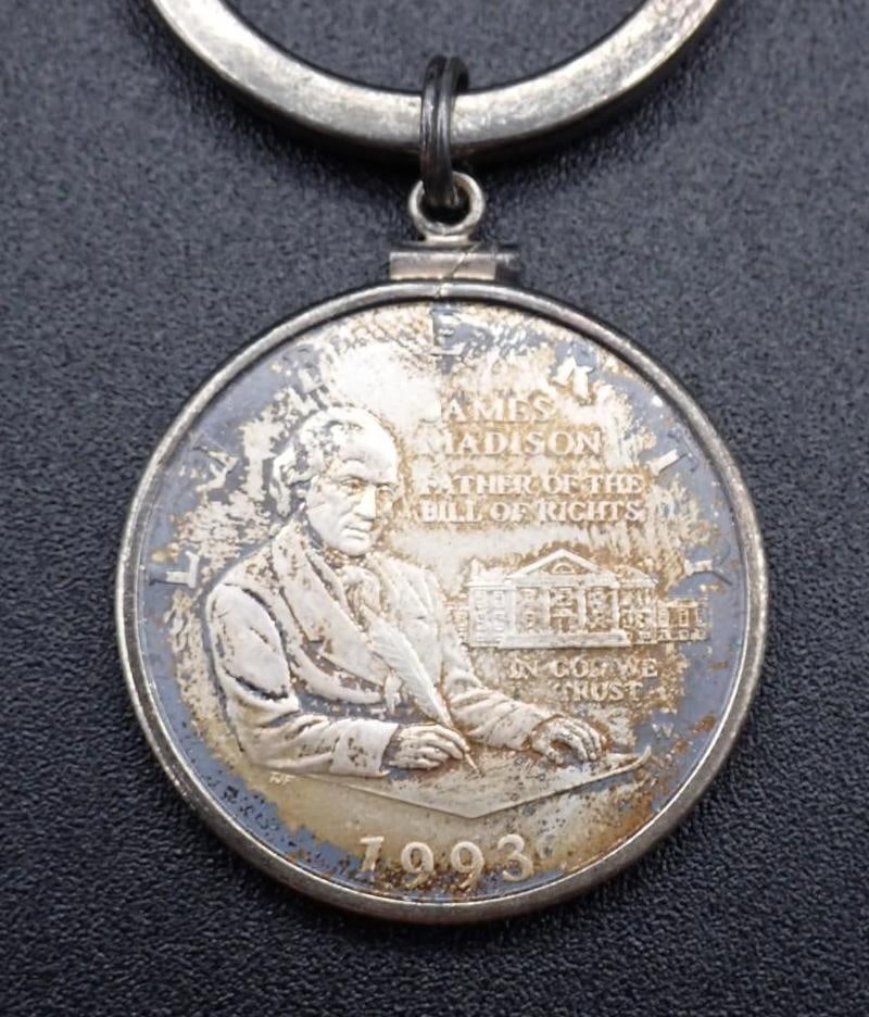 1993-W U.S. James Madison Silver Half Dollar - 2
