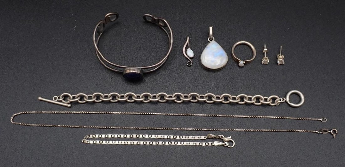 (9) Sterling Silver Articles - 5