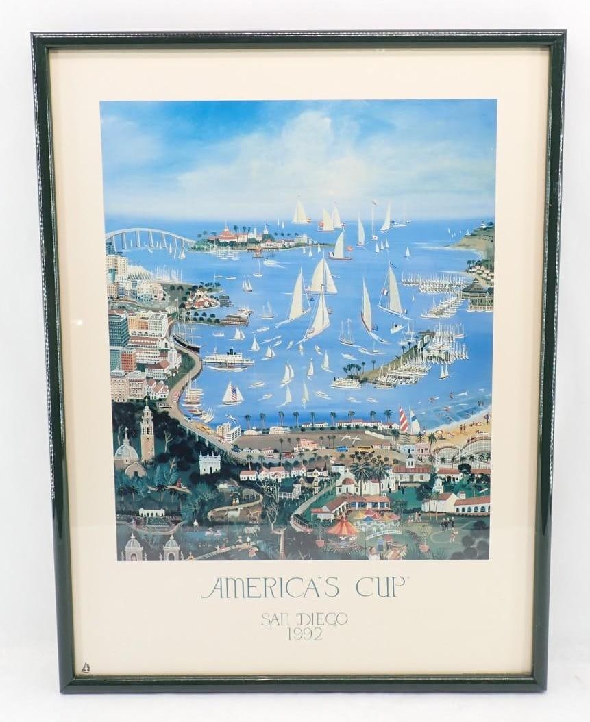 (6) Framed Lithographs & Prints - 12