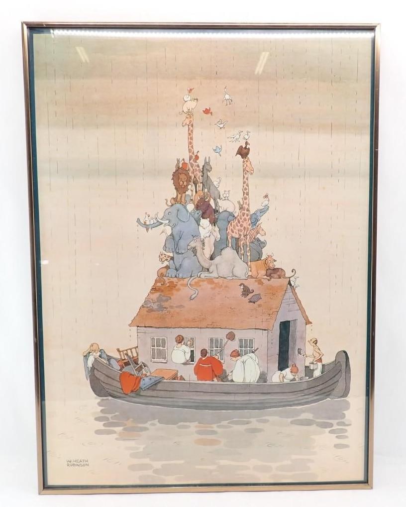 (6) Framed Lithographs & Prints - 5