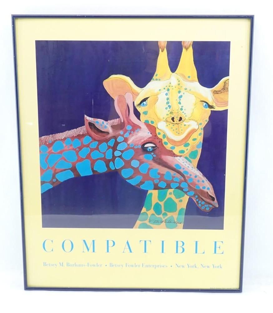 (6) Framed Lithographs & Prints - 8