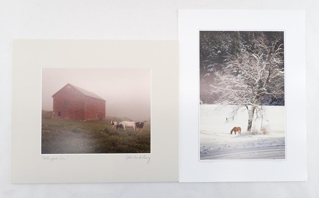 (2) John David Geery (Vermont) Color Photographs (1 of 10)