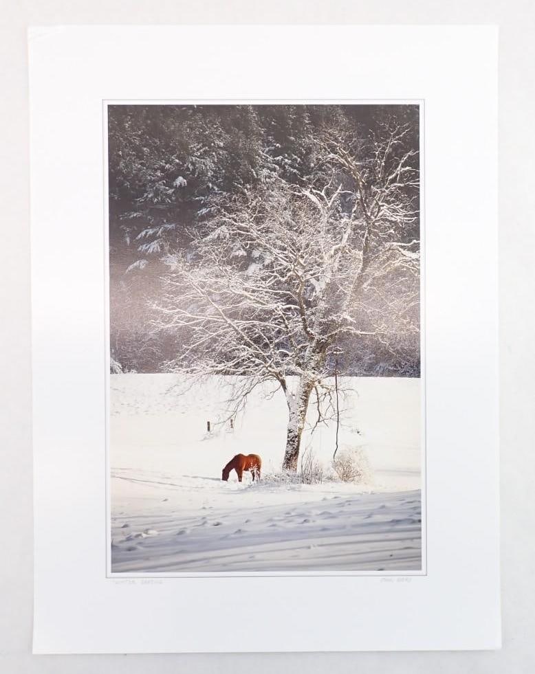 (2) John David Geery (Vermont) Color Photographs - 2