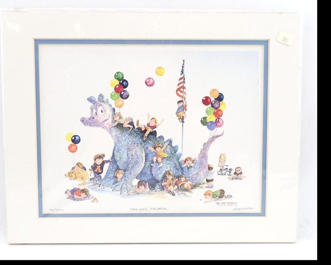 (5) Ron Rodecker Signed Limited Edition Prints - 10